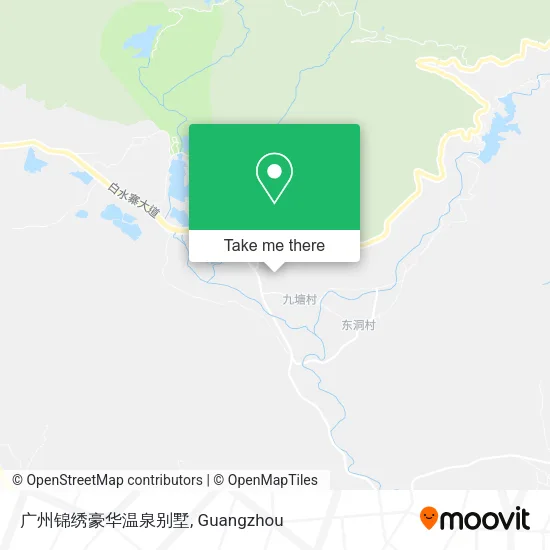广州锦绣豪华温泉别墅 map