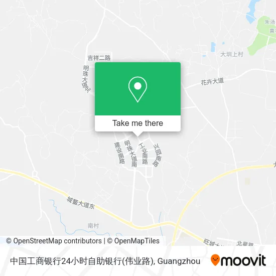 中国工商银行24小时自助银行(伟业路) map