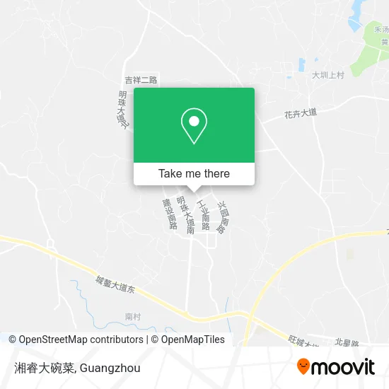 湘睿大碗菜 map