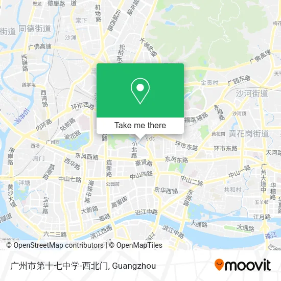 广州市第十七中学-西北门 map