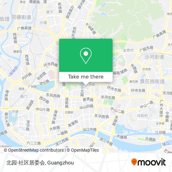 北园-社区居委会 map