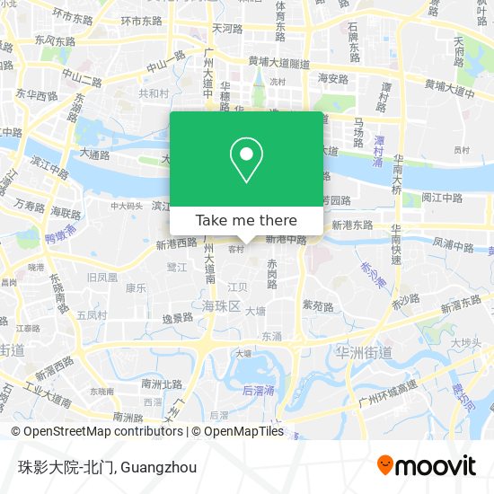 珠影大院-北门 map