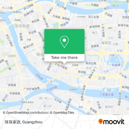 珠珠家政 map