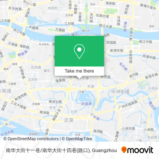 南华大街十一巷/南华大街十四巷(路口) map