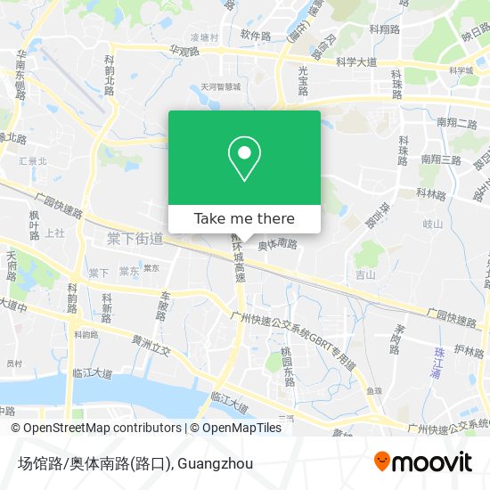 场馆路/奥体南路(路口) map