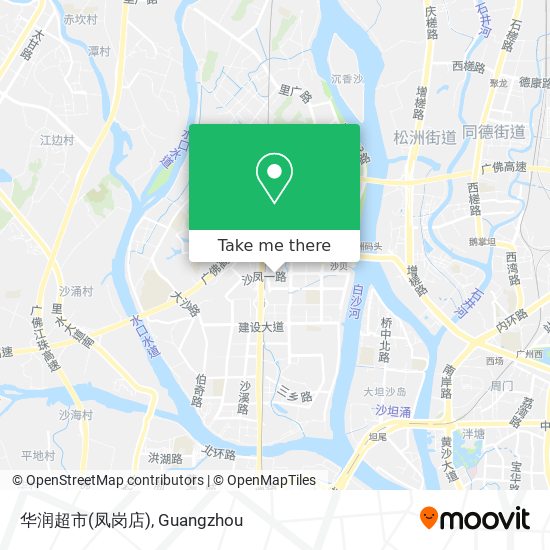华润超市(凤岗店) map
