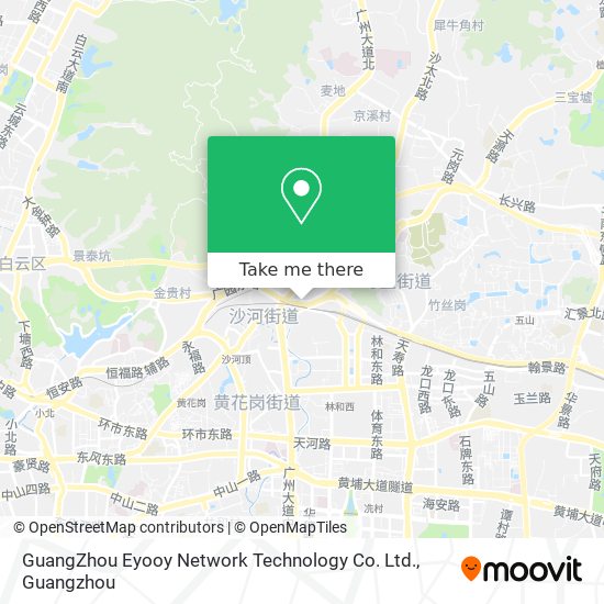 GuangZhou Eyooy Network Technology Co. Ltd. map