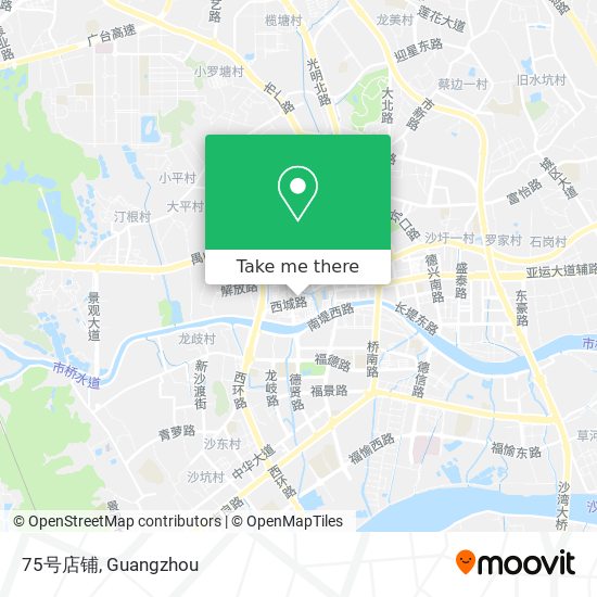 75号店铺 map