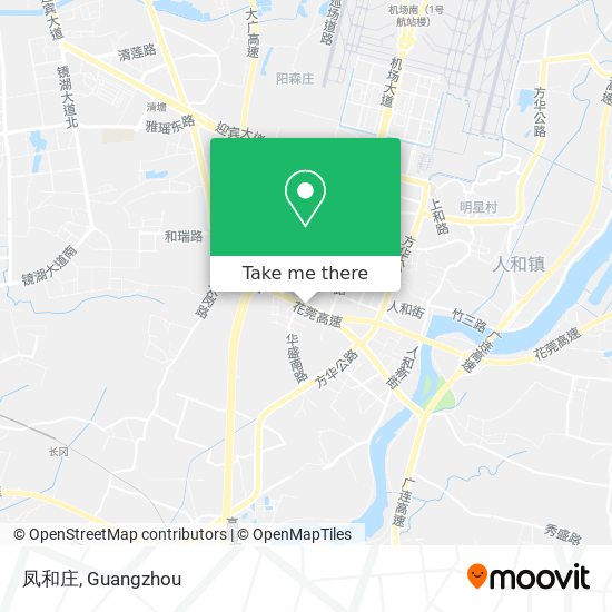 凤和庄 map