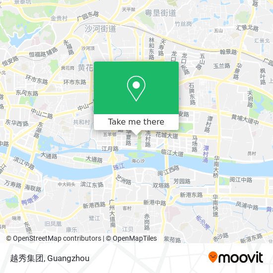 越秀集团 map