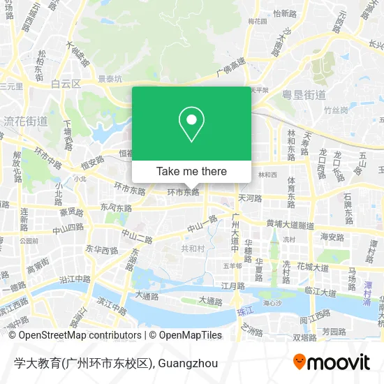 学大教育(广州环市东校区) map