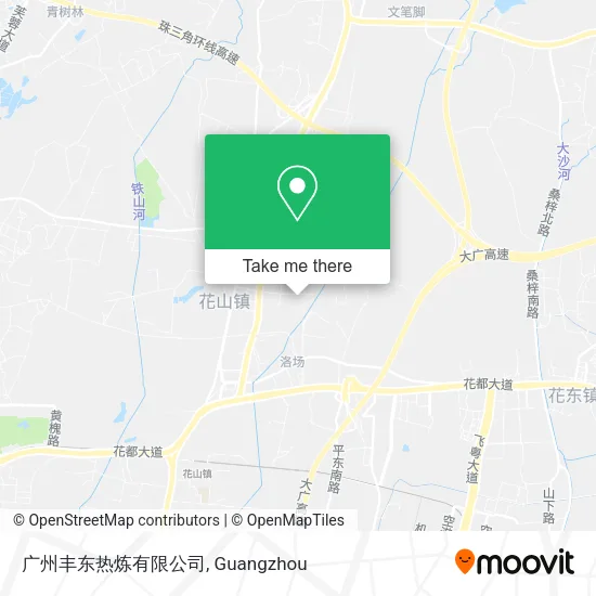 广州丰东热炼有限公司 map