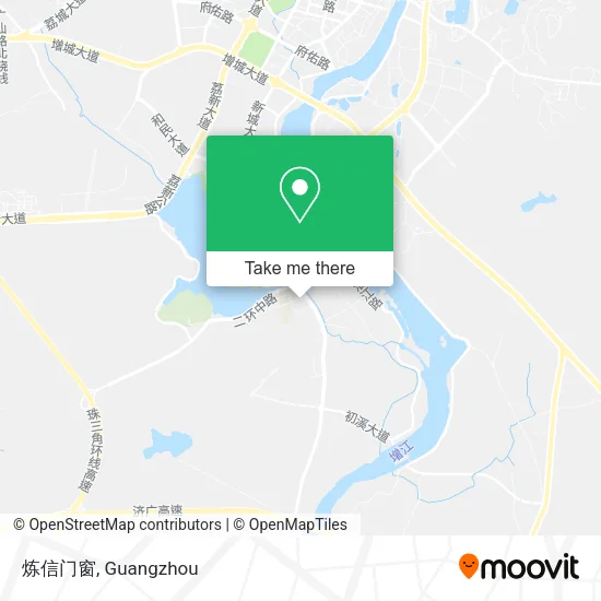 炼信门窗 map