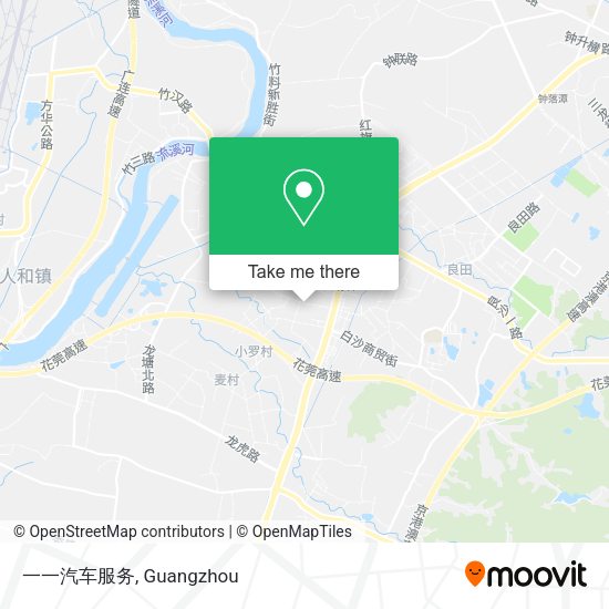 一一汽车服务 map