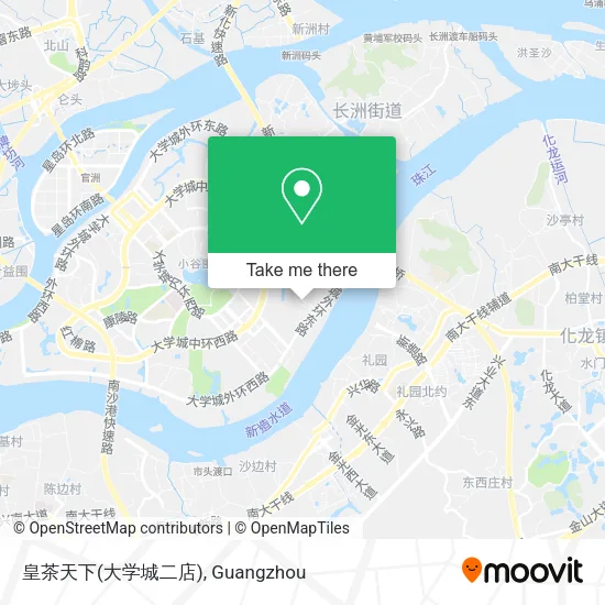 皇茶天下(大学城二店) map