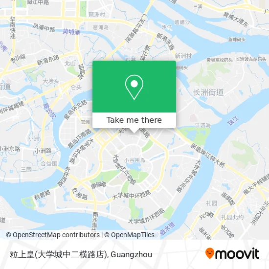 粒上皇(大学城中二横路店) map