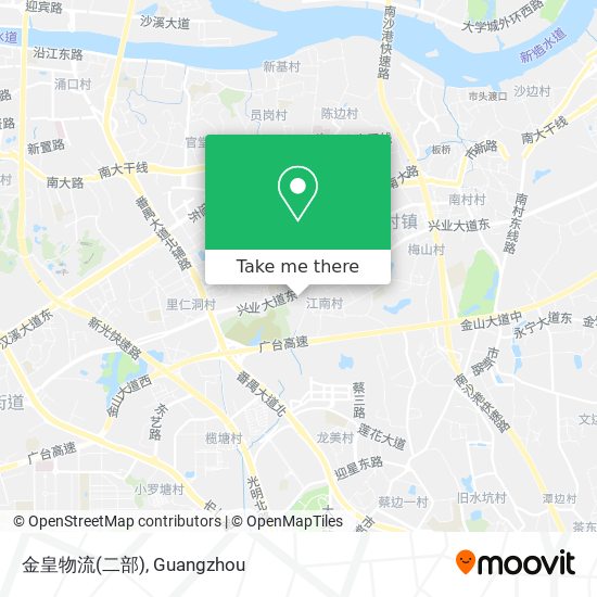 金皇物流(二部) map