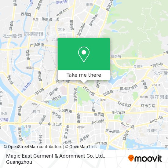 Magic East Garment & Adornment Co. Ltd. map