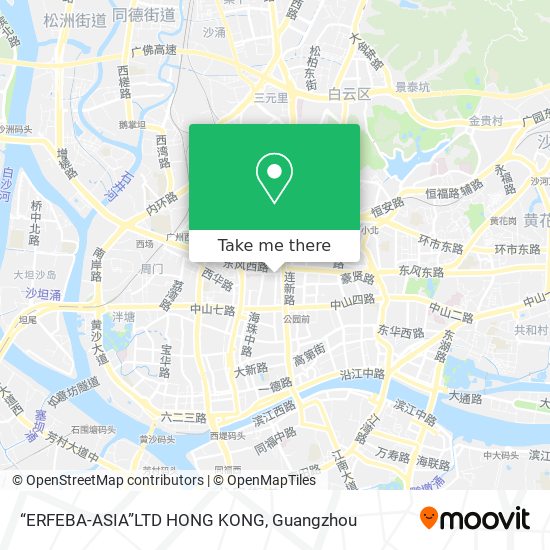 “ERFEBA-ASIA”LTD    HONG KONG map