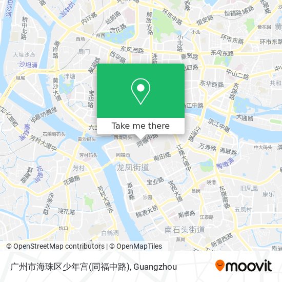 广州市海珠区少年宫(同福中路) map