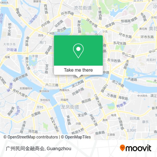 广州民间金融商会 map