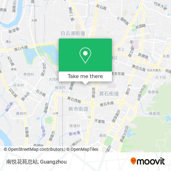 南悦花苑总站 map