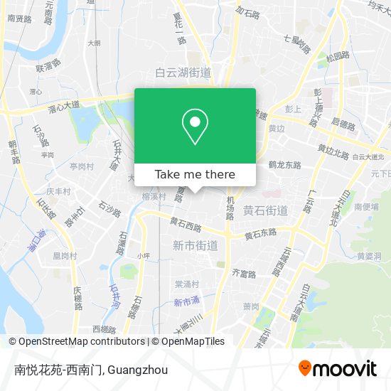 南悦花苑-西南门 map