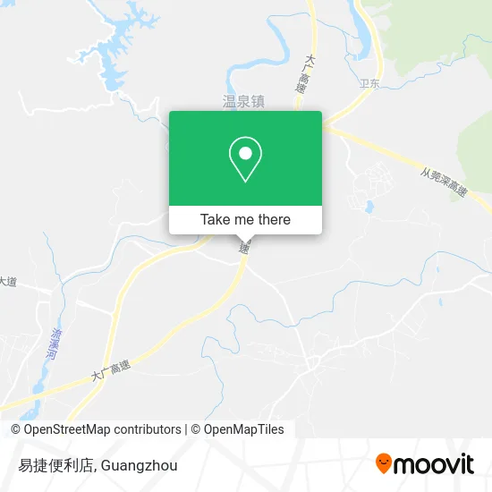 易捷便利店 map