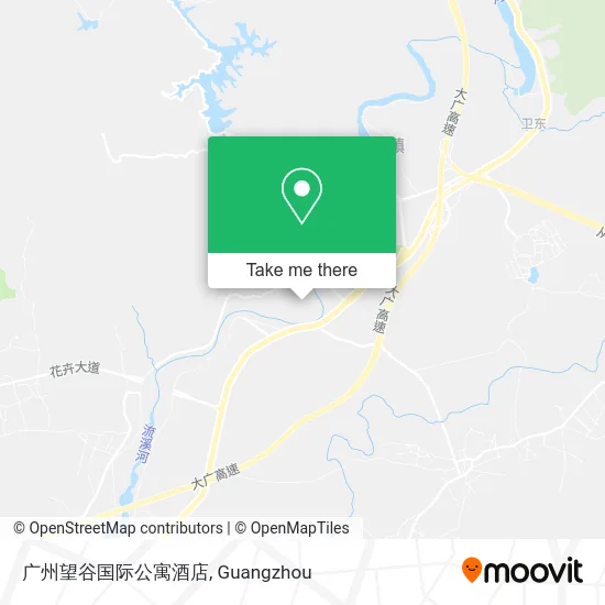 广州望谷国际公寓酒店 map