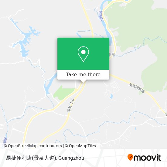 易捷便利店(景泉大道) map