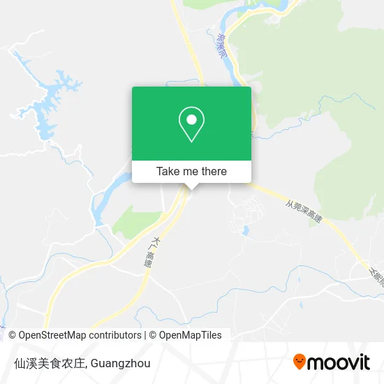 仙溪美食农庄 map