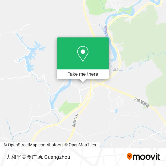 大和平美食广场 map