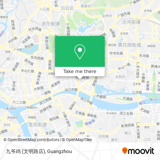 九爷鸡 (文明路店) map