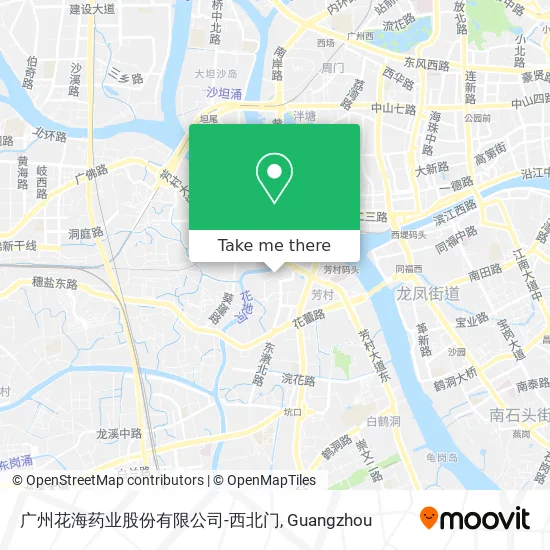 广州花海药业股份有限公司-西北门 map
