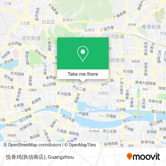 悦香鸡(执信南店) map