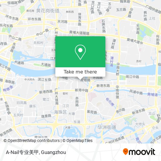 A-Nail专业美甲 map