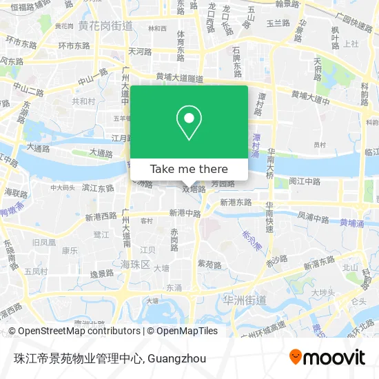 珠江帝景苑物业管理中心 map