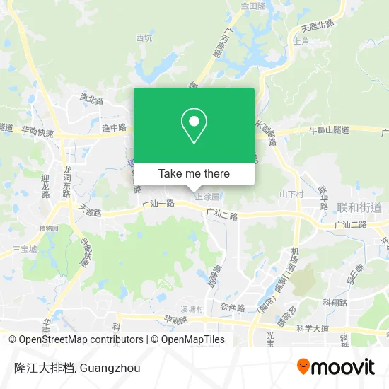 隆江大排档 map