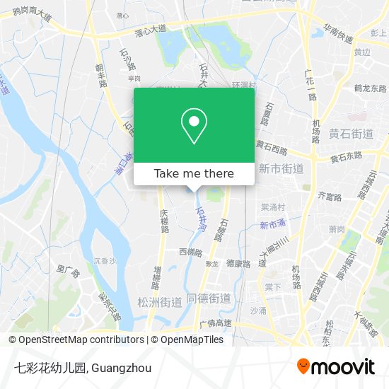 七彩花幼儿园 map