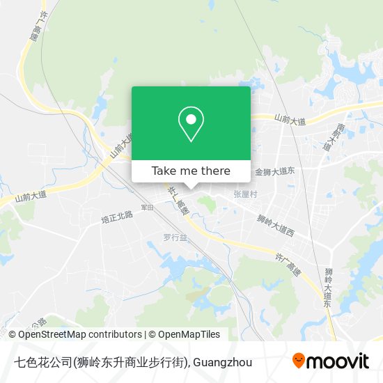 七色花公司(狮岭东升商业步行街) map