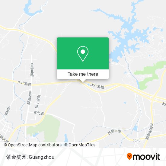 紫金獒园 map
