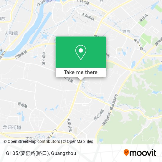 G105/萝窑路(路口) map