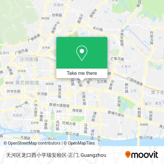 天河区龙口西小学瑞安校区-正门 map