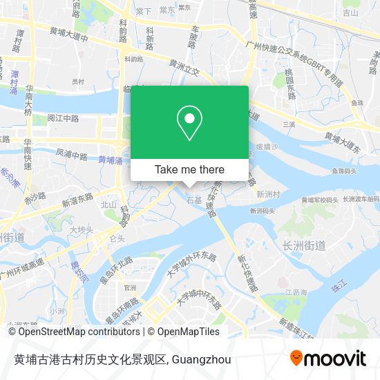 黄埔古港古村历史文化景观区 map