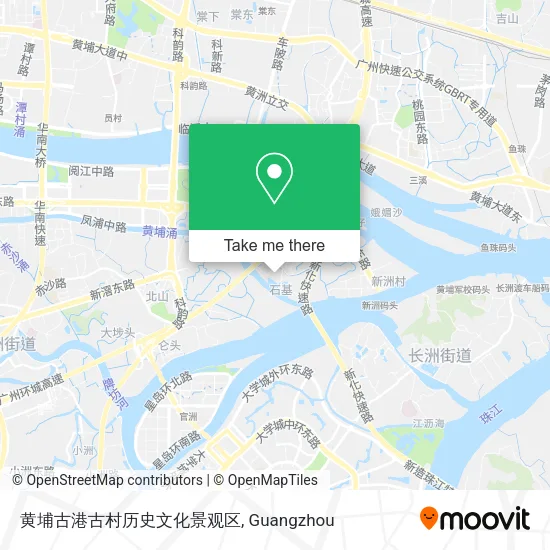 黄埔古港古村历史文化景观区 map