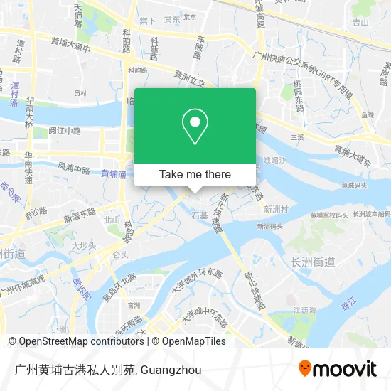 广州黄埔古港私人别苑 map