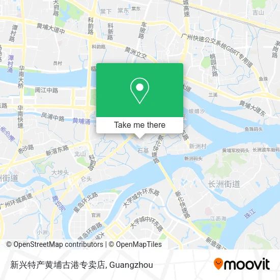 新兴特产黄埔古港专卖店 map