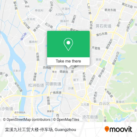 棠溪九社工贸大楼-停车场 map