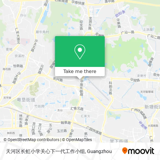 天河区长虹小学关心下一代工作小组 map