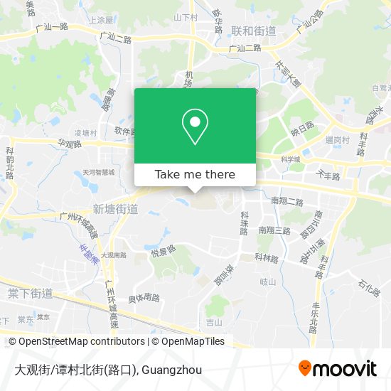 大观街/谭村北街(路口) map